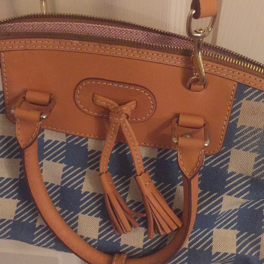 Dooney and Bourke Gingham Purse - Picture 11 of 11